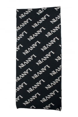 Lanvin Bufanda Negro