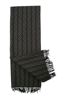 Fendi Bufanda Negro