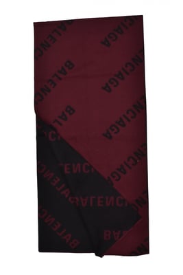 Balenciaga Bufanda Burdeos