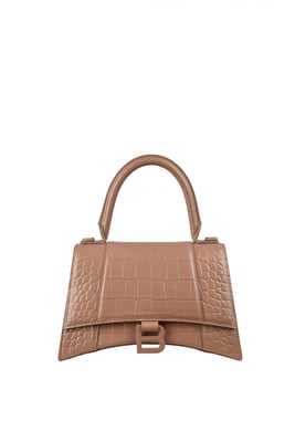 Balenciaga Bolso de mano Hourglass Beige