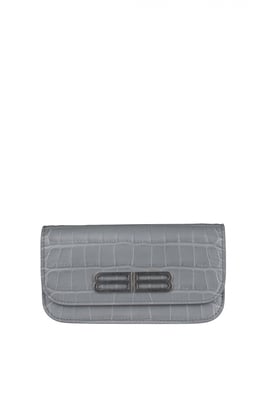 Balenciaga Cartera con cadena Gossip Gris