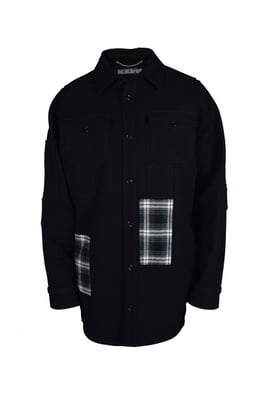 Off-White Abrigo Negro