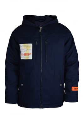 Heron Preston Abrigo Azul