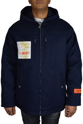 Heron Preston Abrigo Azul