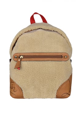 Christian Louboutin Mochila Beige
