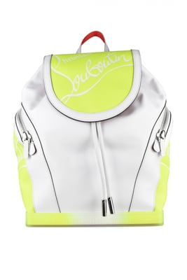 Christian Louboutin Mochila Explorafunk Blanco