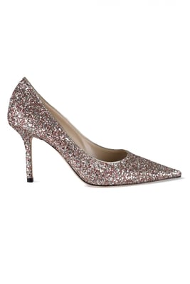 Jimmy Choo Zapatos de tacón Love 85 Rosa