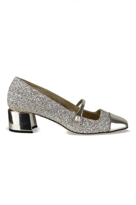 Jimmy Choo Zapatos de tacón Elisa 45 Oro