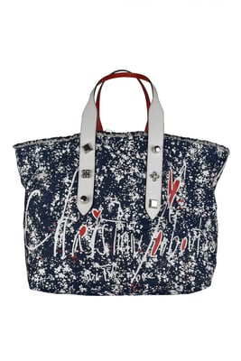 Christian Louboutin Bolso tote Frangibus Azul