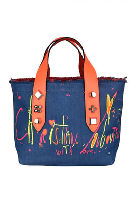 Christian Louboutin Bolso pequeño Frangibus Azul