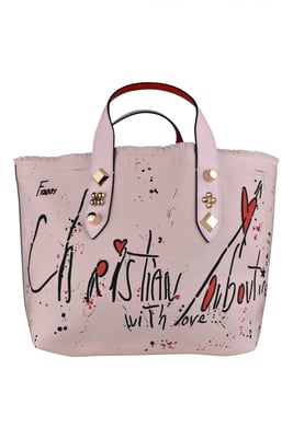 Christian Louboutin Bolso de mano pequeño Frangibus Rosa