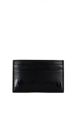 Alexander McQueen Tarjetero Negro