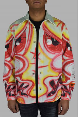 Heron Preston Chaquetas vaquera multicolor Multicolor