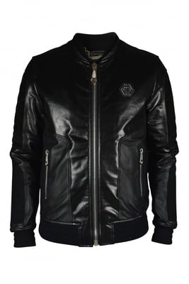 Philipp Plein Chaqueta Bomber Negro