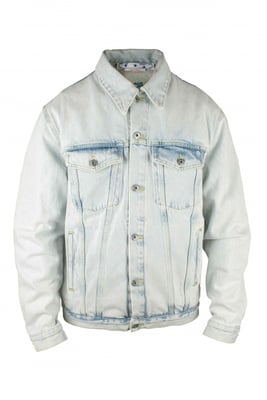 Off-White Chaqueta vaquera Blanco