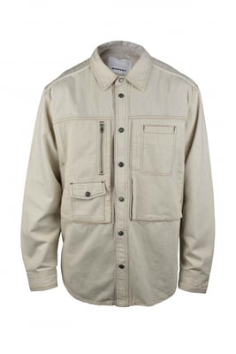Isabel Marant Chaqueta vaquera Beige