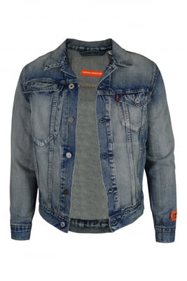 Heron Preston Chaquetas vaquera Azul