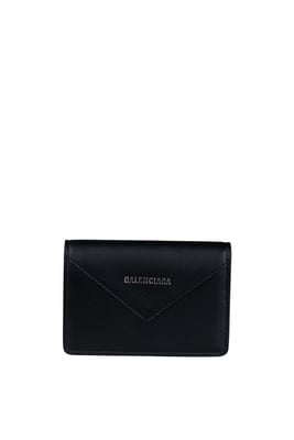 Balenciaga Cartera de papel Negro