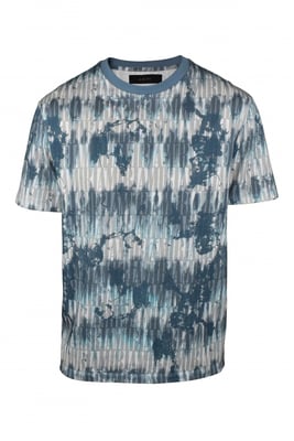 AMIRI Camiseta Azul