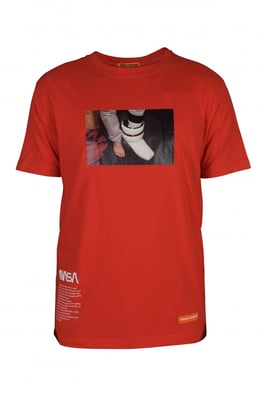Heron Preston Camiseta Rojo