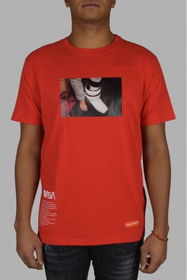 Heron Preston Camiseta Rojo