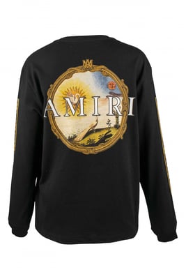 AMIRI Camiseta Negro