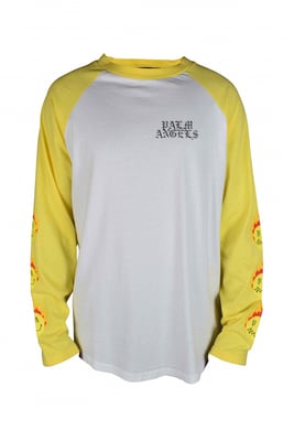 Palm Angels Camiseta de manga larga Blanco