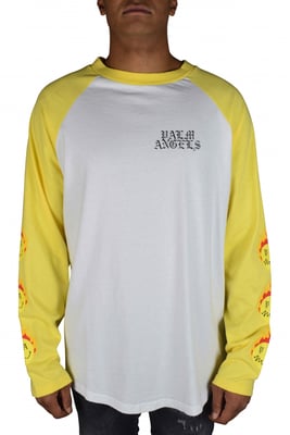 Palm Angels Camiseta de manga larga Blanco