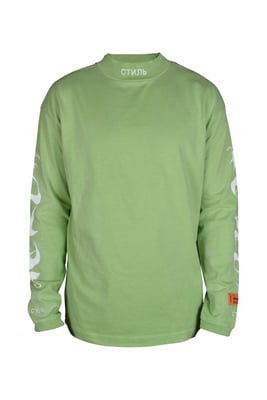 Heron Preston Camiseta Verde