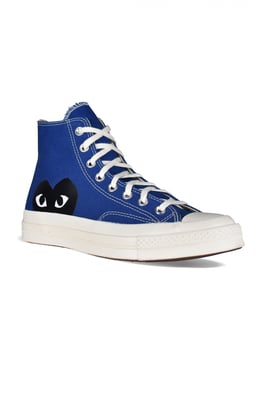 Comme des garçons Sneakers Chuck Taylor alta Azul