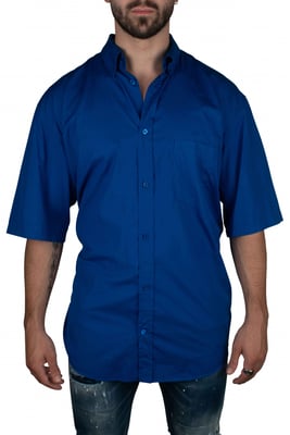 Balenciaga Camisa Azul
