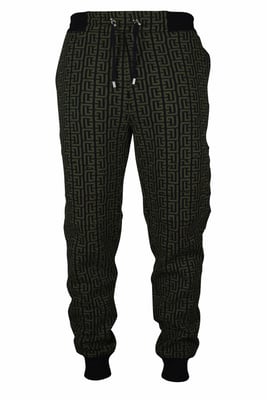 Balmain Pantalones de chandal Caqui