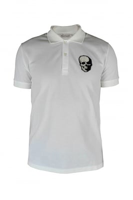 Alexander McQueen Polo Blanco