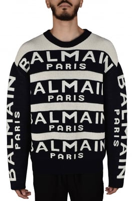Balmain Jersey Negro