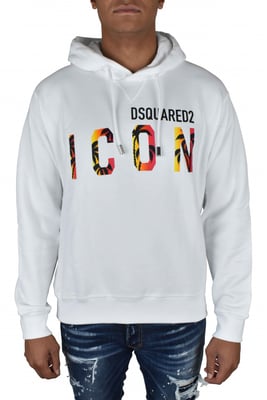 Dsquared2 Sudadera Blanco