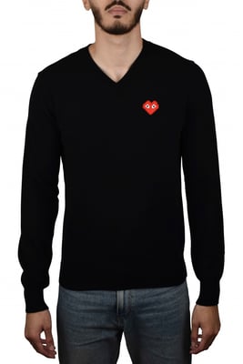 Comme des garçons Jersey Negro