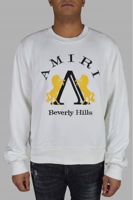 AMIRI Sudadera Blanco