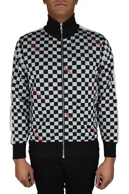 Palm Angels Chaleco con cremallera Negro