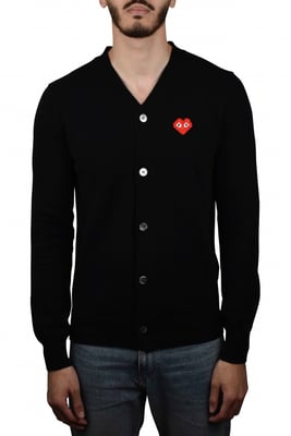 Comme des garçons Chaleco Negro