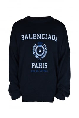 Balenciaga Jersey Azul