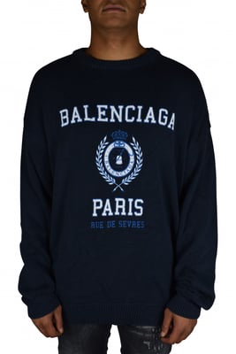 Balenciaga Jersey Azul