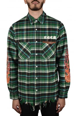 AMIRI Camisa Verde