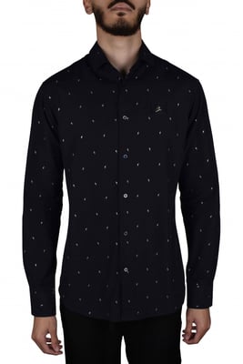 Philipp Plein Camisa Negro
