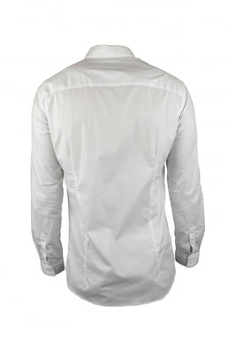 Philipp Plein Camisa Diamond Cut LS Iconic Blanco