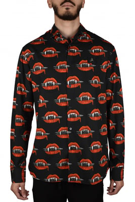 Philipp Plein Camisa Negro
