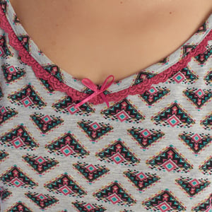 Camisón de Verano de Tirantes Finos KL45300 para Mujer