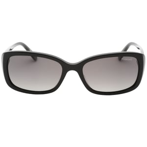 Gafas de sol negras con lentes polarizadas SF grises de Banana Republic