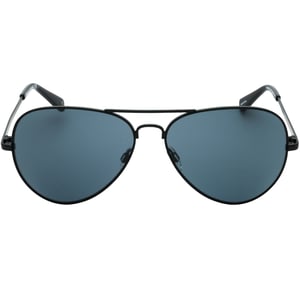 Gafas de sol negras mate con lentes grises de Banana Republic