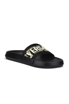 Versace Chanclas Negro