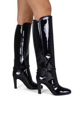 Saint Laurent Botas Jane 90 Negro